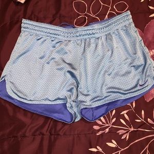 Baby blue Nike shorts